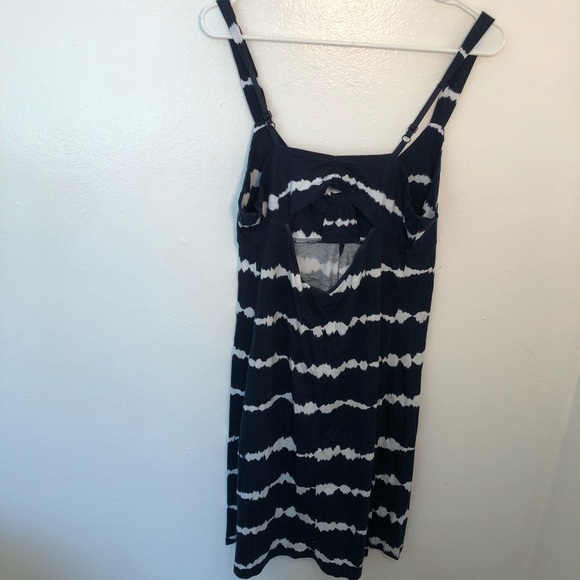 Munki Munki Pajama Dress Navy Tie Dye - Picture 9 of 11